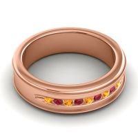 Men's Designer Channel 6mm Band