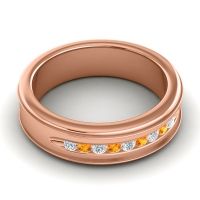 Men's Designer Channel 6mm Band