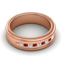 Men's Designer Channel 6mm Band