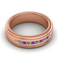 Men's Designer Channel 6mm Band