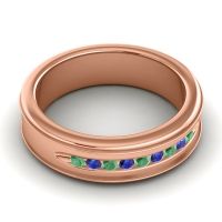 Men's Designer Channel 6mm Band
