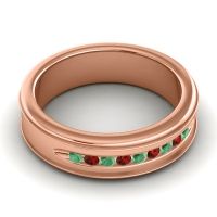 Men's Designer Channel 6mm Band