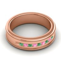 Men's Designer Channel 6mm Band