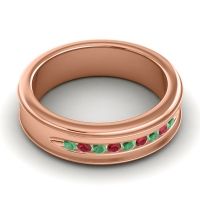 Men's Designer Channel 6mm Band