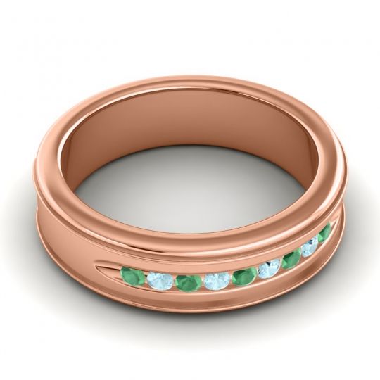 Men's Designer Channel 6mm Band