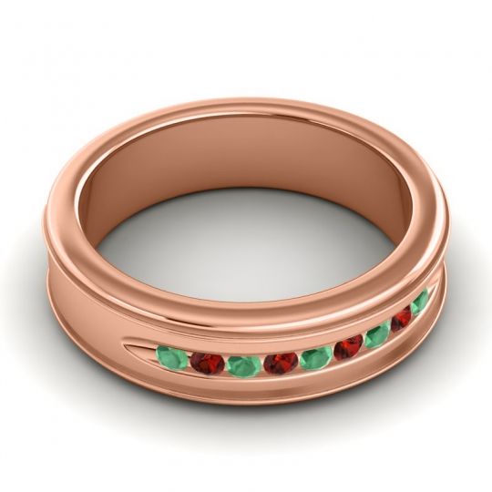 Men's Designer Channel 6mm Band
