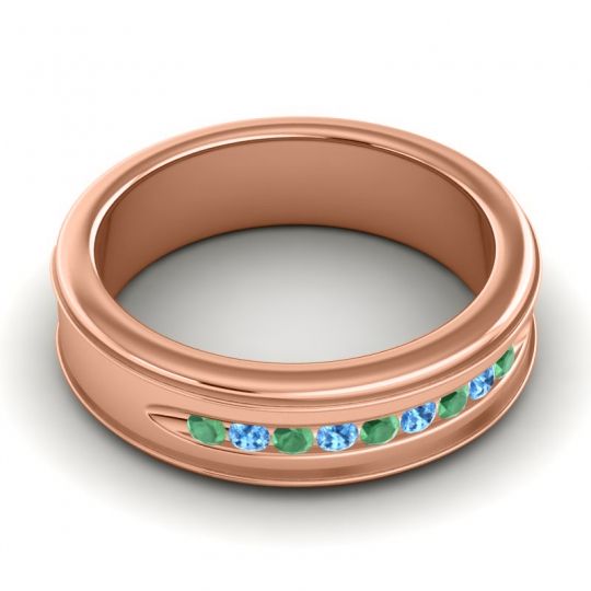 Men's Designer Channel 6mm Band