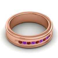 Men's Designer Channel 6mm Band