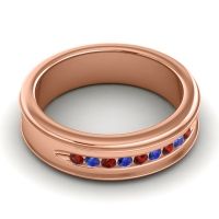 Men's Designer Channel 6mm Band