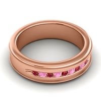 Men's Designer Channel 6mm Band