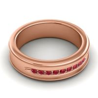 Men's Designer Channel 6mm Band