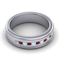 Men's Designer Channel 6mm Band