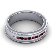 Men's Designer Channel 6mm Band