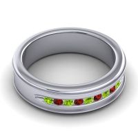 Men's Designer Channel 6mm Band