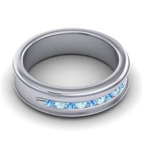 Men's Designer Channel 6mm Band