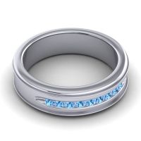Men's Designer Channel 6mm Band
