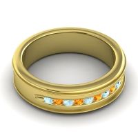Men's Designer Channel 6mm Band