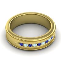 Men's Designer Channel 6mm Band