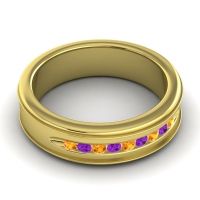 Men's Designer Channel 6mm Band
