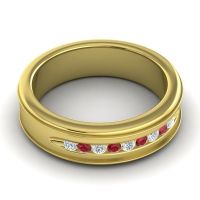 Men's Designer Channel 6mm Band
