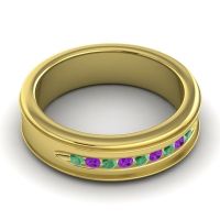 Men's Designer Channel 6mm Band