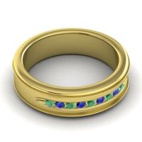 Men's Designer Channel 6mm Band