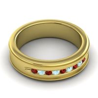 Men's Designer Channel 6mm Band