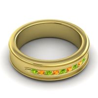 Men's Designer Channel 6mm Band