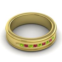 Men's Designer Channel 6mm Band