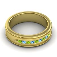 Men's Designer Channel 6mm Band