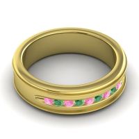 Men's Designer Channel 6mm Band