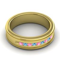 Men's Designer Channel 6mm Band