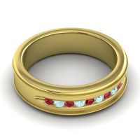 Men's Designer Channel 6mm Band