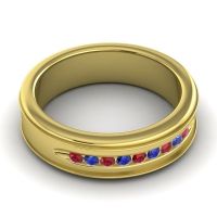 Men's Designer Channel 6mm Band