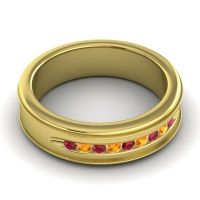 Men's Designer Channel 6mm Band