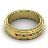 Men's Designer Channel 6mm Band