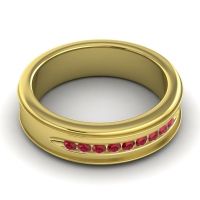 Men's Designer Channel 6mm Band