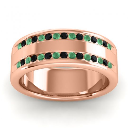 Men's Double Edged Channel 8mm Band