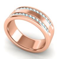 Men's Double Edged Channel 8mm Band