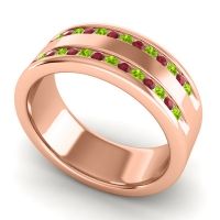 Men's Double Edged Channel 8mm Band