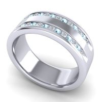 Men's Double Edged Channel 8mm Band