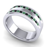Men's Double Edged Channel 8mm Band