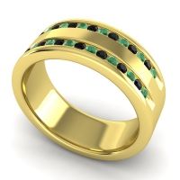 Men's Double Edged Channel 8mm Band