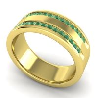 Men's Double Edged Channel 8mm Band