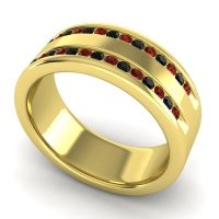 Men's Double Edged Channel 8mm Band