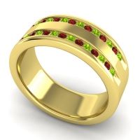 Men's Double Edged Channel 8mm Band