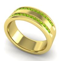 Men's Double Edged Channel 8mm Band