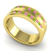 Men's Double Edged Channel 8mm Band