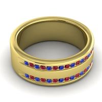Men's Double Edged Channel 8mm Band