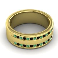 Men's Double Edged Channel 8mm Band